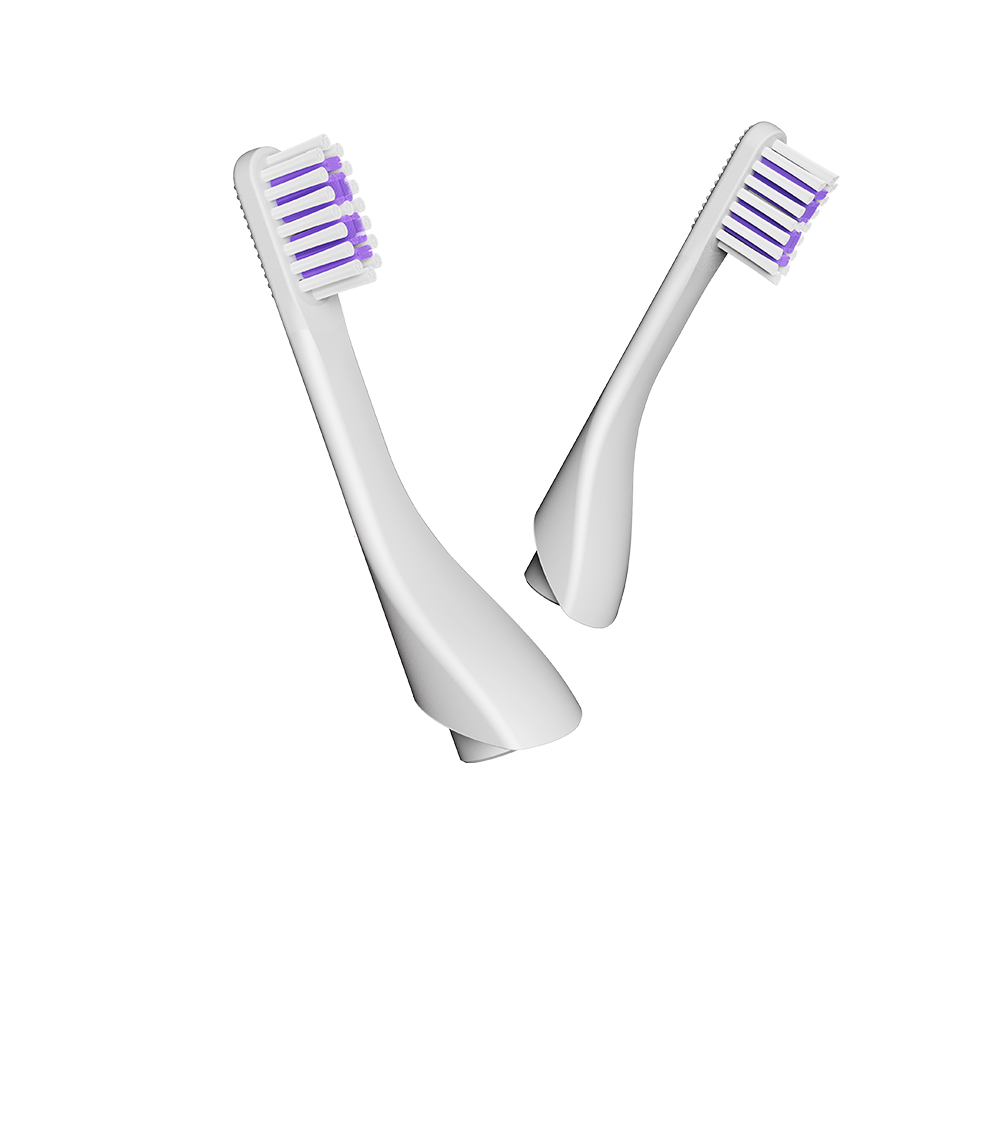 Upplang Electric Toothbrush Replacement Heads Set of 2